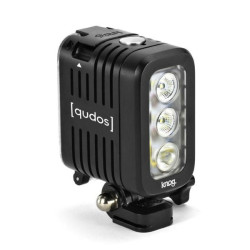 Torcia a led Qudos Action Light nera per GoPro e altre action camera Torcia a led Qudos Action Light nera per GoPro e altre action camera