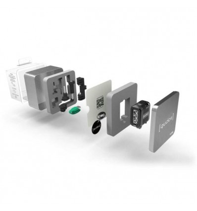 Torcia a led Qudos Action Light nera per GoPro e altre action camera Torcia a led Qudos Action Light nera per GoPro e altre action camera