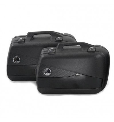 Valigie laterali Hepco & Becker Junior Flash 30 litri nere Valigie laterali Hepco & Becker Junior Flash 30 litri nere
