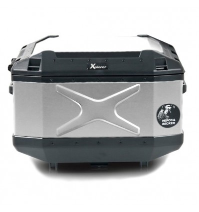 Bauletto Hepco & Becker Xplorer 45 litri argento