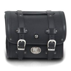 Bauletto valigia in pelle Hepco & Becker Buffalo 25 litri nera Bauletto valigia in pelle Hepco & Becker Buffalo 25 litri nera