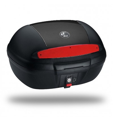 Bauletto Hepco & Becker Journey Top Case piastra universale 50 litri nero
