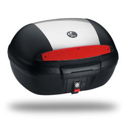 Bauletto Hepco & Becker Journey Top Case piastra universale 50 litri argento