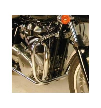 Paramotore Hepco & Becker per Triumph Thruxton cromato
