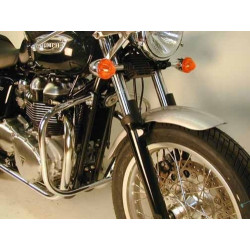 Paramotore Hepco & Becker per Triumph Thruxton cromato Paramotore Hepco & Becker per Triumph Thruxton cromato