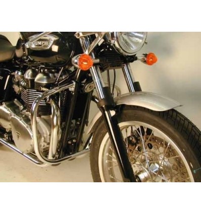 Paramotore Hepco & Becker per Triumph Thruxton cromato Paramotore Hepco & Becker per Triumph Thruxton cromato