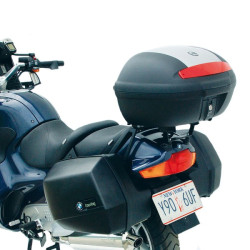 Baule top case Hepco & Becker Journey 50 litri argento con piastra universale Baule top case Hepco & Becker Journey 50 litri argento con piastra universale