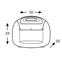 Valigie laterali Hepco & Becker Journey 42 litri bianche Valigie laterali Hepco & Becker Journey 42 litri bianche