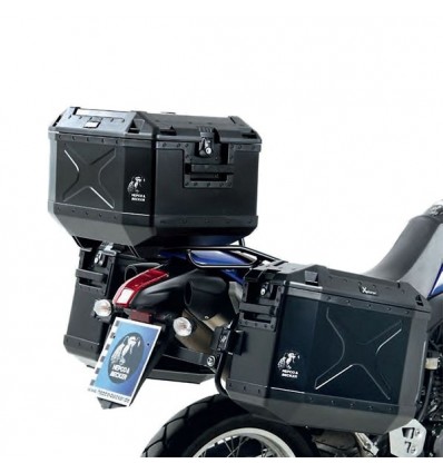 Valigie laterali Hepco & Becker Xplorer 30 litri argento