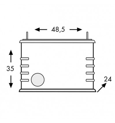 Valigie laterali Hepco & Becker Alu Standard 35 litri in alluminio Valigie laterali Hepco & Becker Alu Standard 35 litri in alluminio