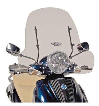 Parabrezza Givi per Piaggio Beverly 500 e Beverly Tourer 125/250/300/400 alto
