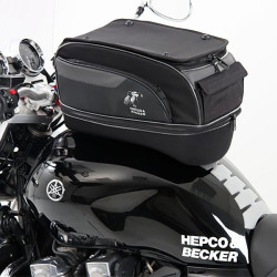 Borsa da serbatoio Hepco & Becker serie Street Tourer con sistema lock it 18-23 litri Borsa da serbatoio Hepco & Becker serie Street Tourer con sistema lock it 18-23 litri