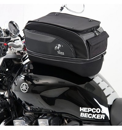 Borsa da serbatoio Hepco & Becker serie Street Tourer con sistema lock it 18-23 litri Borsa da serbatoio Hepco & Becker serie Street Tourer con sistema lock it 18-23 litri