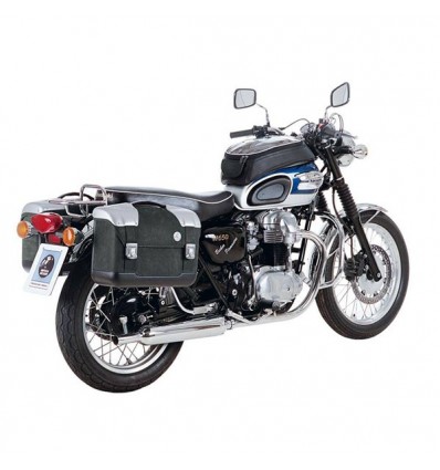 Valigie laterali Hepco & Becker Strayker per telai C-Bow 23 litri nere Valigie laterali Hepco & Becker Strayker per telai C-Bow 23 litri nere