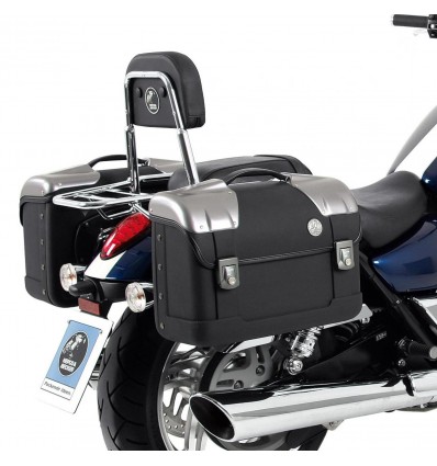 Valigie laterali Hepco & Becker Strayker per telai C-Bow 23 litri nere Valigie laterali Hepco & Becker Strayker per telai C-Bow 23 litri nere