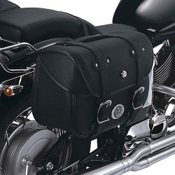 Valigie laterali in pelle Hepco & Becker Liberty Big nere attacco C-Bow Valigie laterali in pelle Hepco & Becker Liberty Big nere attacco C-Bow