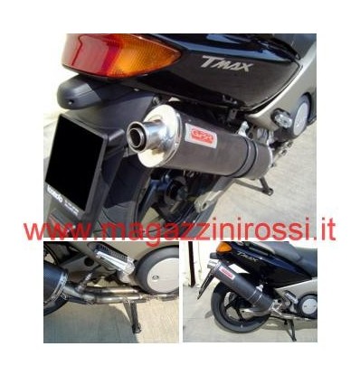 Marmitta GPR Poppy Ovale per Yamaha T-Max 500 01-07 Marmitta GPR Poppy Ovale per Yamaha T-Max 500 01-07
