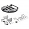 Piastra Givi MM Monolock con snodo per portapacchi Monorack F Piastra Givi MM Monolock con snodo per portapacchi Monorack F