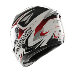 Casco Astone GTB Exclusive Sportech doppia visiera bianco e rosso Casco Astone GTB Exclusive Sportech doppia visiera bianco e rosso