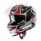 Casco Astone GTB Exclusive Sportech doppia visiera bianco e rosso Casco Astone GTB Exclusive Sportech doppia visiera bianco e rosso