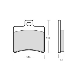Pasticche freno Brembo XS Pasticche freno Brembo XS