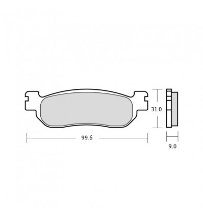 Pasticche freno Brembo XS per Pasticche freno Brembo XS per