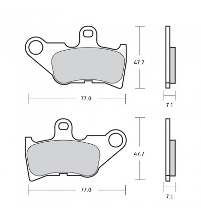 Pasticche freno Brembo Carbon Ceramic Pasticche freno Brembo Carbon Ceramic