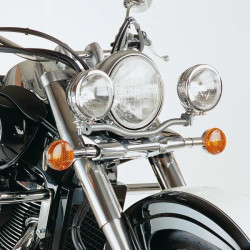 Coppia fari anteriori Hepco & Becker per Suzuki VL 800 Intruder Volusia cromati