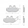 Pasticche freno Brembo Carbon Ceramic Pasticche freno Brembo Carbon Ceramic