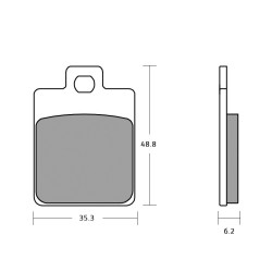Pasticche freno Brembo Carbon Ceramic Pasticche freno Brembo Carbon Ceramic