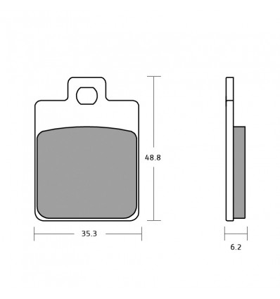 Pasticche freno Brembo XS Pasticche freno Brembo XS