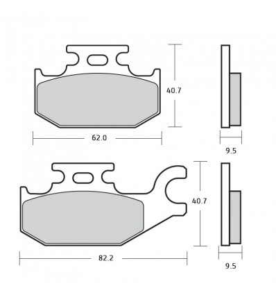 Pasticche freno Brembo Carbon Ceramic Pasticche freno Brembo Carbon Ceramic