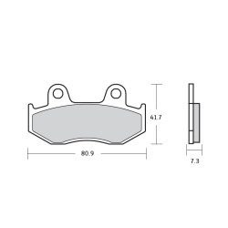 Pasticche freno Brembo Carbon Ceramic Pasticche freno Brembo Carbon Ceramic