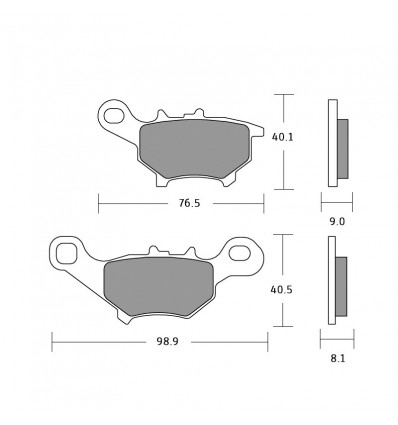Pasticche freno Brembo Carbon Ceramic Pasticche freno Brembo Carbon Ceramic