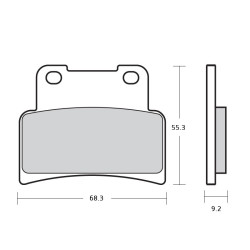 Pasticche freno Brembo XS Pasticche freno Brembo XS