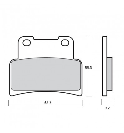 Pasticche freno Brembo XS Pasticche freno Brembo XS