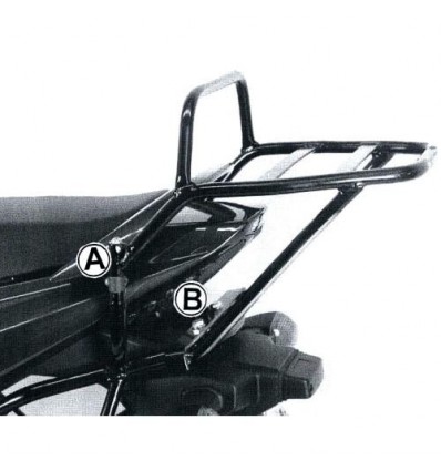 Portapacchi Hepco & Becker Rear Rack per Suzuki SV 650 03-08