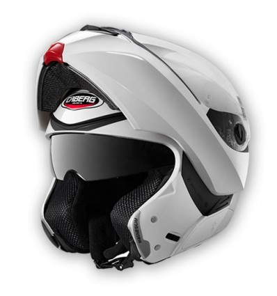 Casco Caberg Modus apribile predisposto Bluetooth bianco metal Casco Caberg Modus apribile predisposto Bluetooth bianco metal