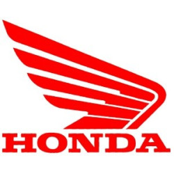 Adesivo ala Honda rosso 12 cm