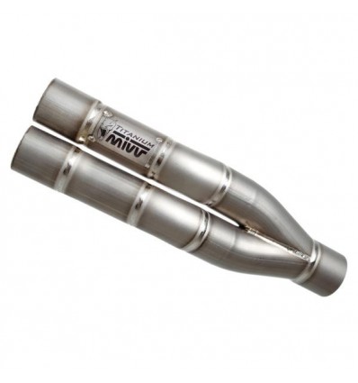 Terminale Mivv Double Gun per Kawasaki Ninja 300