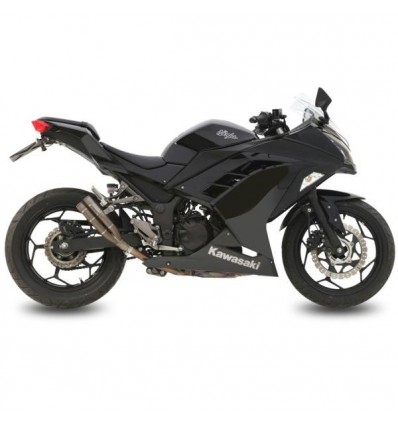 Terminale Mivv Double Gun per Kawasaki Ninja 300 Terminale Mivv Double Gun per Kawasaki Ninja 300