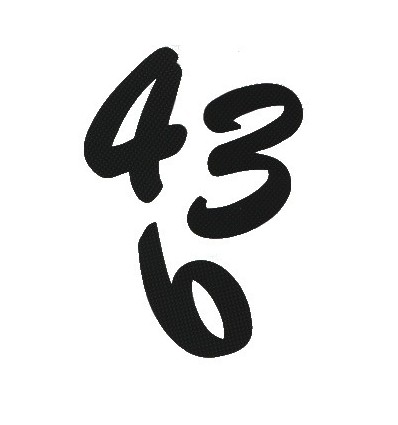 Numero adesivo carbon look Numero adesivo carbon look