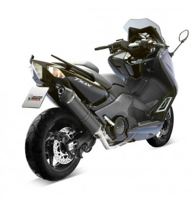 Scarico Mivv Stronger Steel Black per Yamaha T-Max 530 Scarico Mivv Stronger Steel Black per Yamaha T-Max 530
