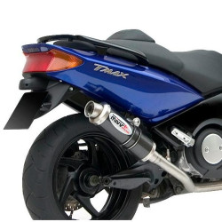 Marmitta Mivv Tondo corto GP carbonio Yamaha T-Max 500 01-07 Marmitta Mivv Tondo corto GP carbonio Yamaha T-Max 500 01-07