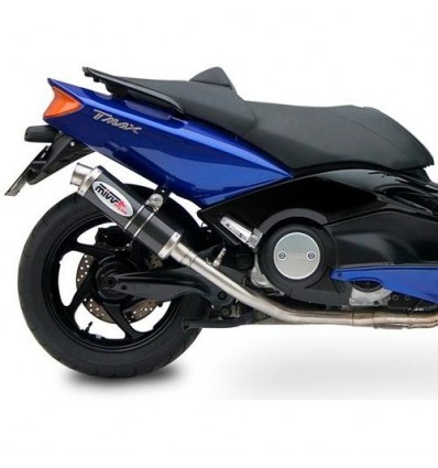 Marmitta Mivv Tondo Corto GP Steel Black per Yamaha T-Max 500 01-07 Marmitta Mivv Tondo Corto GP Steel Black per Yamaha T-Max 500 01-07