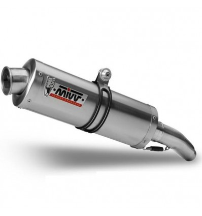 Marmitta Mivv Oval Inox per Yamaha T-Max 500 01-07