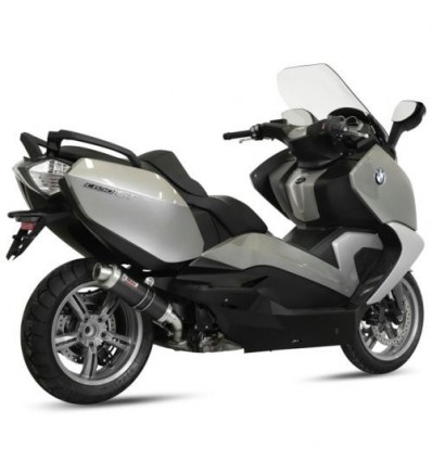 Marmitta Mivv Tondo Corto GP Steel Black per BMW C600 Sport e C650 GT Marmitta Mivv Tondo Corto GP Steel Black per BMW C600 Sport e C650 GT