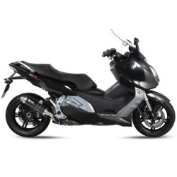 Marmitta Mivv Tondo Corto GP Steel Black per BMW C600 Sport e C650 GT Marmitta Mivv Tondo Corto GP Steel Black per BMW C600 Sport e C650 GT