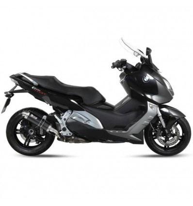 Marmitta Mivv Tondo Corto GP Steel Black per BMW C600 Sport e C650 GT Marmitta Mivv Tondo Corto GP Steel Black per BMW C600 Sport e C650 GT