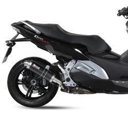 Marmitta Mivv Tondo Corto GP Steel Black per BMW C600 Sport e C650 GT Marmitta Mivv Tondo Corto GP Steel Black per BMW C600 Sport e C650 GT